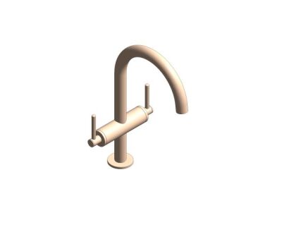 Grohe Atrio Yüksek Lavabo Bataryası (L-Boy), Fırçalı Bakır - 21145DL0 - 1
