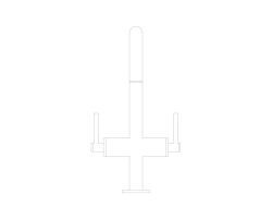 Grohe Atrio Yüksek Lavabo Bataryası (L-Boy), Fırçalı Bakır - 21145DL0 - 2