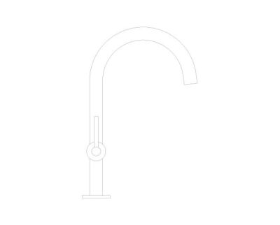 Grohe Atrio Yüksek Lavabo Bataryası (L-Boy), Fırçalı Bakır - 21145DL0 - 3