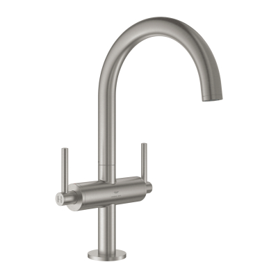 Grohe Atrio Yüksek Lavabo Bataryası (L-Boy), Paslanmaz Çelik - 21145DC0 - 1