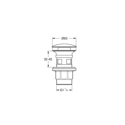 Grohe Bas-Aç Gider Seti - 40824000 - 2