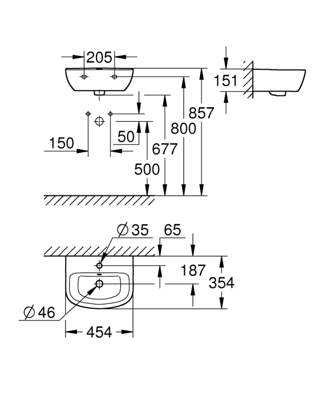 Grohe Bau Ceramic - 39424000 - 3