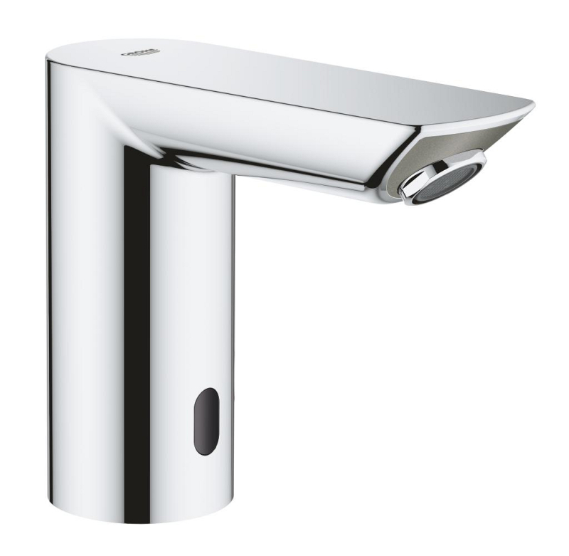 Grohe Bau Cosmopolitan E Fotoselli Lavabo Bataryası, Tek Su Girişli - 36452000 - 1