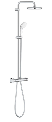 Grohe BauClassic 210 Termostatik Duş Sistemi - 26699000 - GROHE