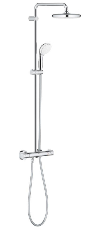 Grohe BauClassic 210 Termostatik Duş Sistemi - 26699000 - 1
