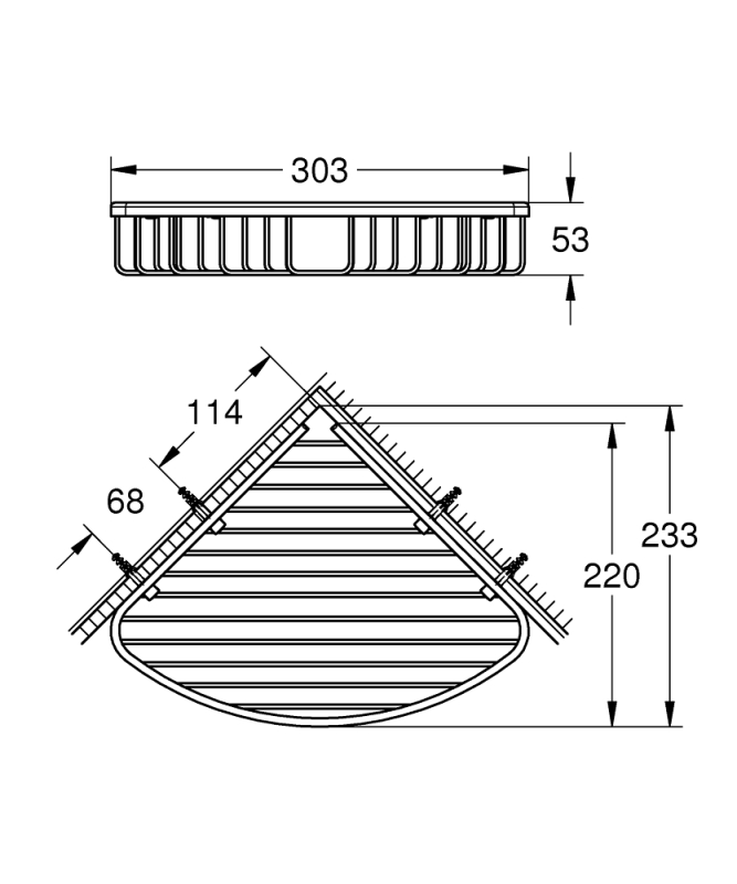 Grohe Baucosmopolitan Sabunluk - 40663001 - 3