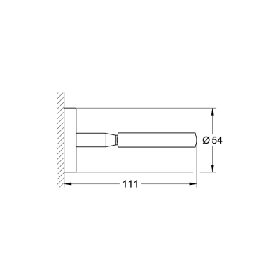 Grohe Baucosmopolitan Sabunluk Tutacağı - 40585001 - 2