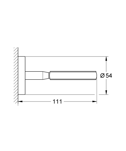 Grohe Baucosmopolitan Sabunluk Tutacağı - 40585001 - 3
