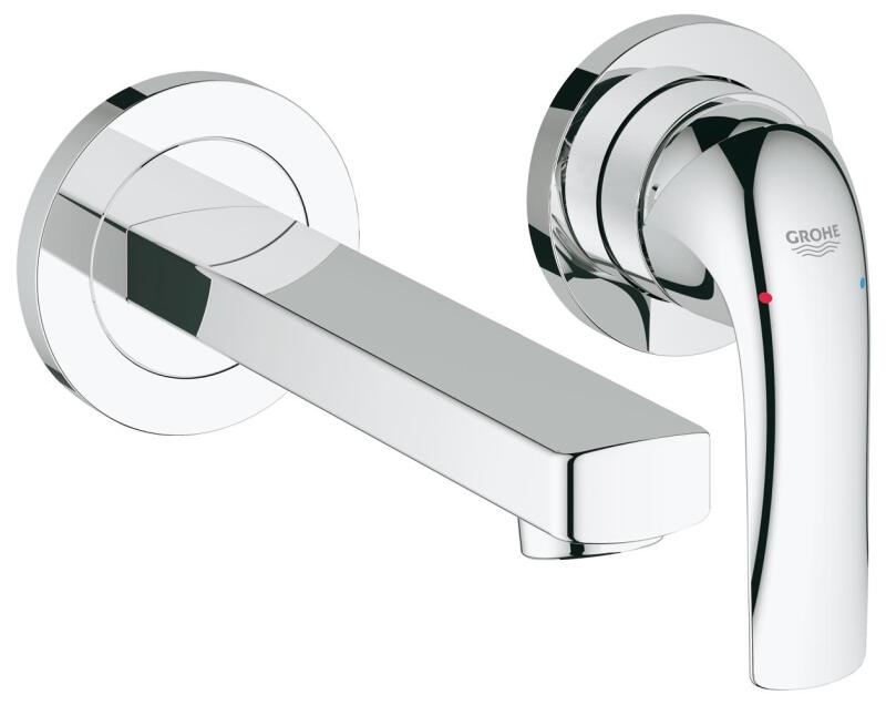 Grohe Baucurve İki Delikli Lavabo Bataryası - 20288000 - 1