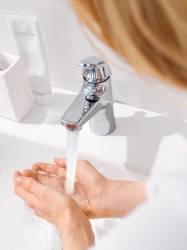 Grohe Baucurve Tek Kumandalı Lavabo Bataryası - 32805000 - 3