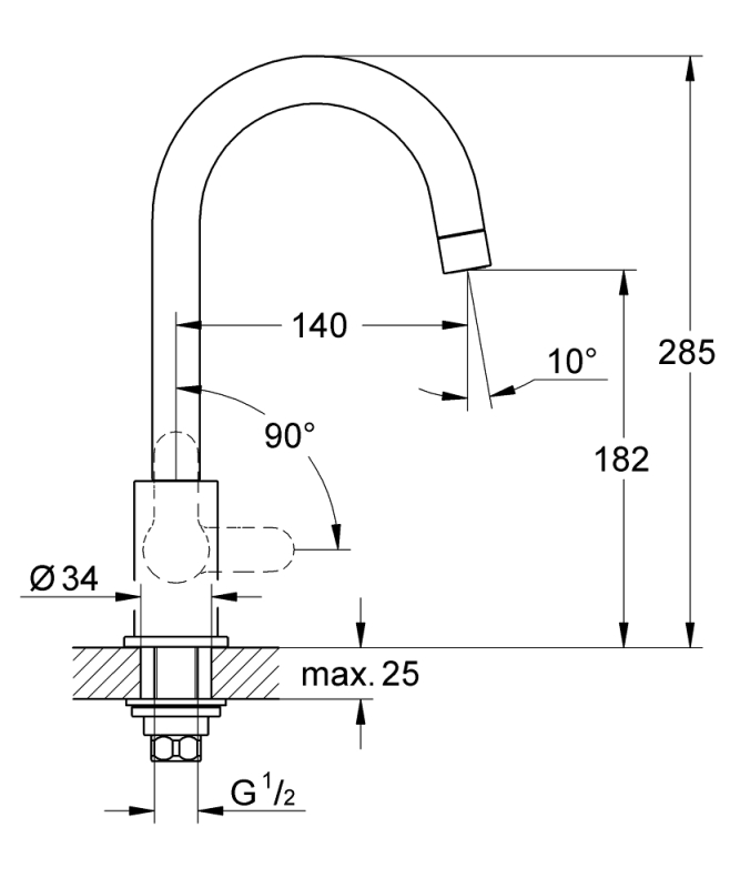 Grohe Bauedge - 31223000 - 3