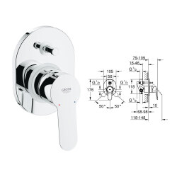 Grohe Bauedge Ankastre Set 1 - 5