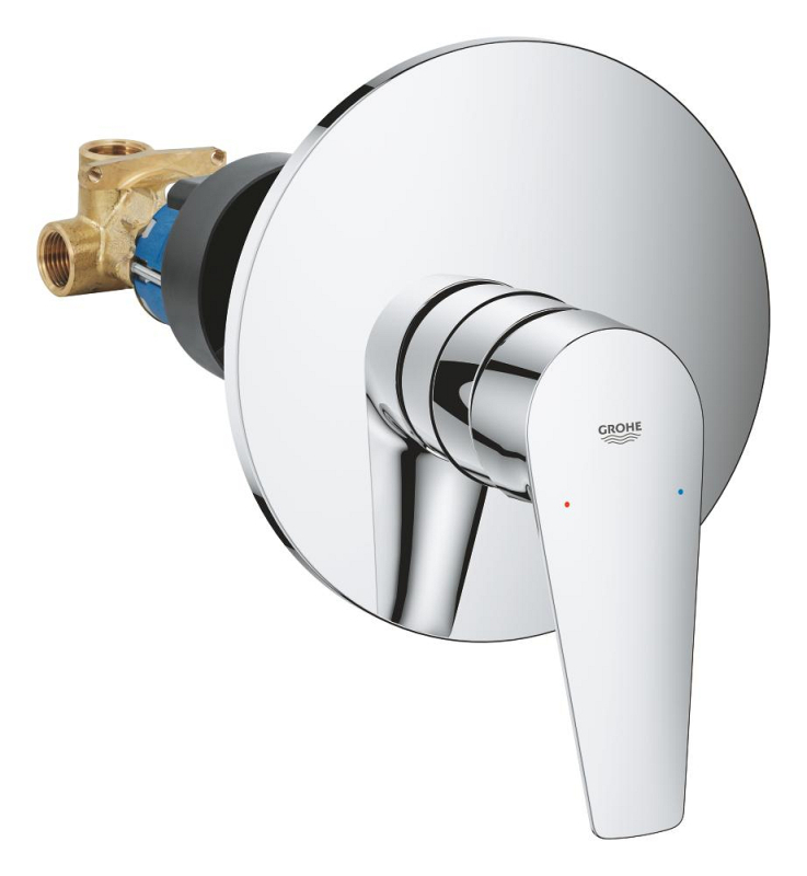Grohe Bauedge Tek Kumandalı Duş Bataryası - 29078001 - 1