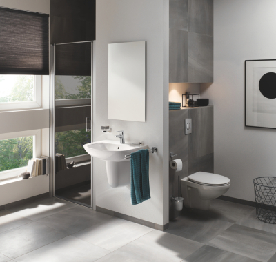 Grohe Bauflow Tek Kumandalı Lavabo Bataryası
S-Boyut - 23752000 - 3