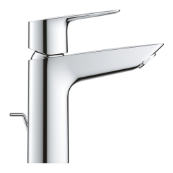 Grohe BauLoop Tek kumandalı lavabo bataryası M-Boyut - 23762001 - 2