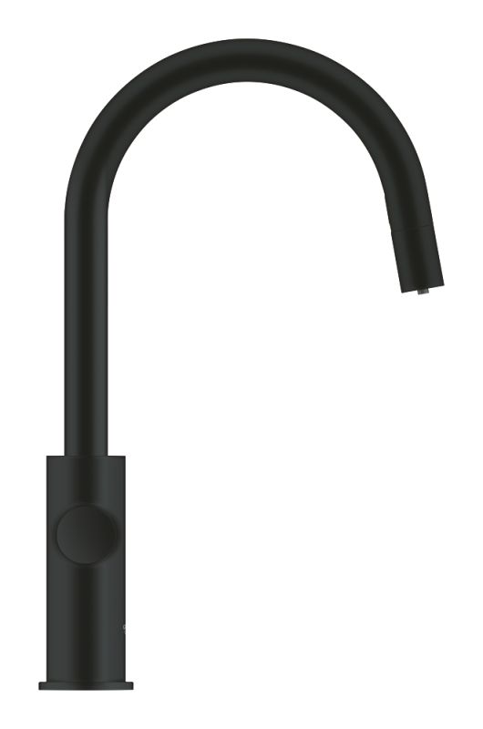 Grohe Blue Home Arıtmalı İçme Suyu ve Soda Yapan Spiralli Eviye Bataryası, Kadife Siyah - 31541KS0 - 3