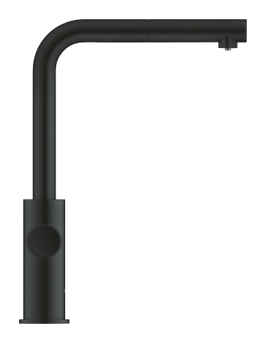 Grohe Blue Home Arıtmalı İçme Suyu ve Soda Yapan Spiralli Eviye Bataryası Seti, Kadife Siyah - 31539KS0 - 3