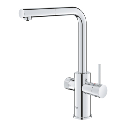 Grohe Blue Pure Minta Arıtma Takılan Spiralli Eviye Bataryası Krom - 30590000 - 2
