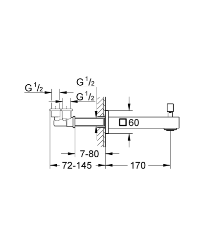 Grohe Çıkış Ucu - 13304000 - 3