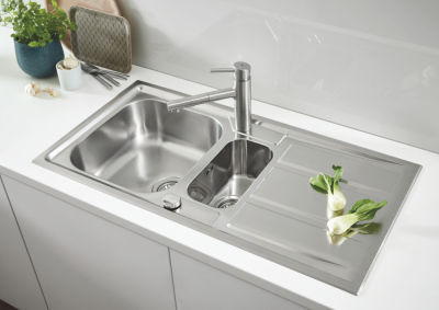 Grohe Concetto Tek Kumandalı Eviye Bataryası - 31128DC1 - 3