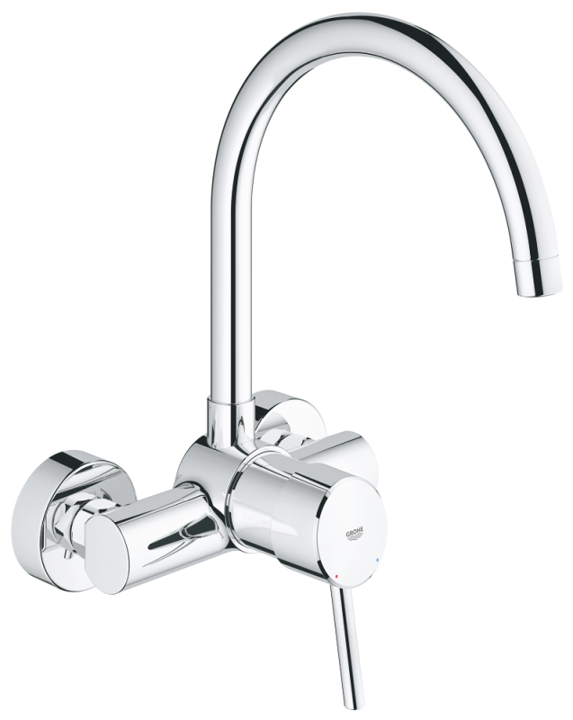 Grohe Concetto Tek Kumandalı Eviye Bataryası - 32667001 - 1