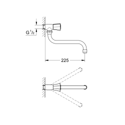 Grohe Costa L Musluk - 30484001 - 2