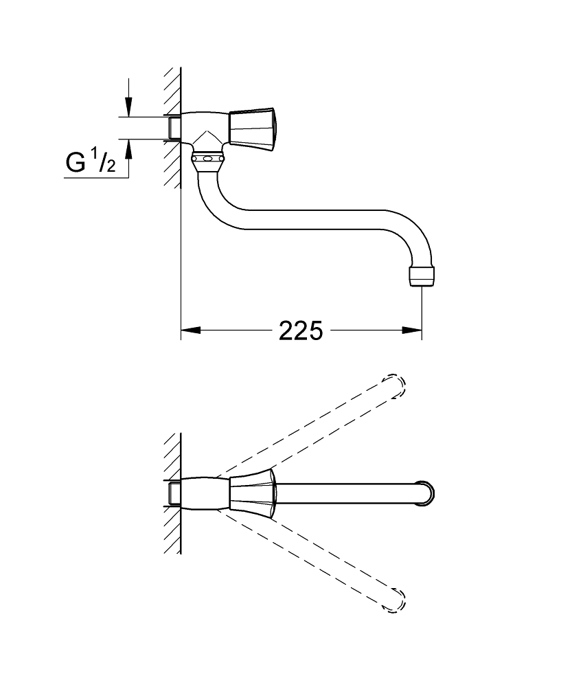 Grohe Costa L Musluk - 30484001 - 3