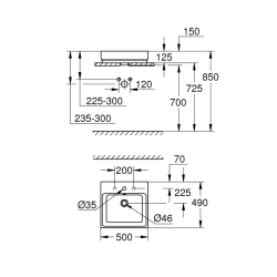 Grohe Cube Ceramic - 3947800H - 2