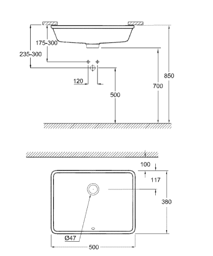Grohe Cube Ceramic - 3948000H - 3