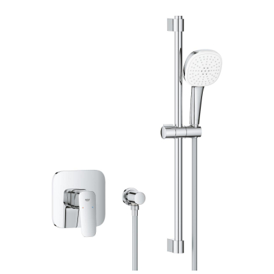 Grohe Cubeo Ankastre Duş Bataryası ve Sürgülü El Duşu Seti - 1053350000 - 1