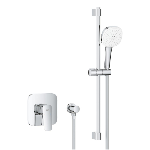 Grohe Cubeo Ankastre Duş Bataryası ve Sürgülü El Duşu Seti - 1053350000 - 2