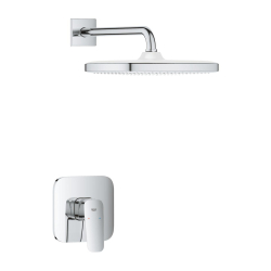 Grohe Cubeo Ankastre Duş Bataryası ve Tepe Duşu Seti - 1053340000 - 2