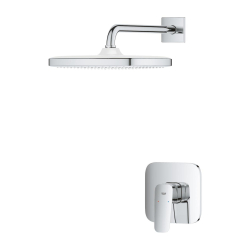 Grohe Cubeo Ankastre Duş Bataryası ve Tepe Duşu Seti - 1053340000 - 3
