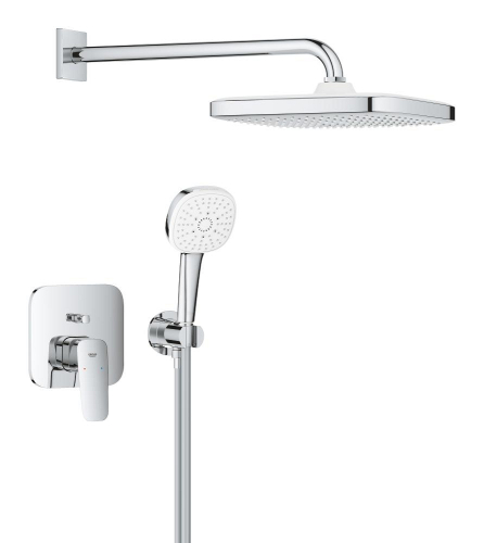 Grohe Cubeo Gizli duş sistemi Tempesta 250 ile - 1053360000 - GROHE