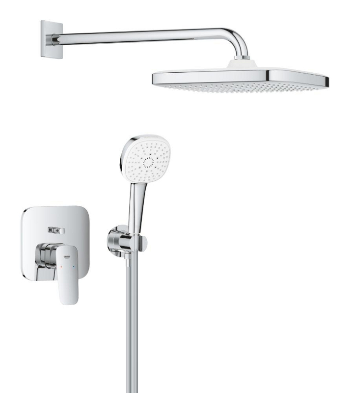 Grohe Cubeo Gizli duş sistemi Tempesta 250 ile - 1053360000 - 1