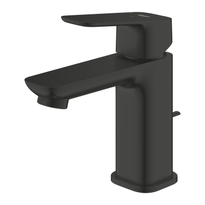 Grohe Cubeo S-Size basin mixer with pop-up waste Silkmove ES Mat Siyah - 1017302430 - 3