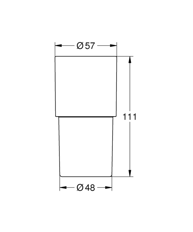 Grohe Diş Fırçalık -40882000 - 3