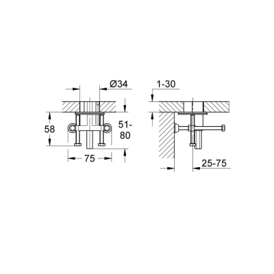 Grohe Döndürme Kilidi - 36276000 - 2