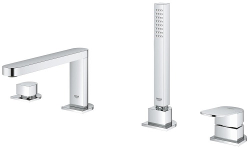 Grohe Dört delikli Küvet Bataryası Krom - 29307004 - 3