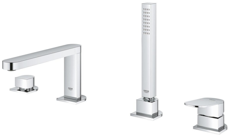 Grohe Dört delikli Küvet Bataryası Krom - 29307004 - 3