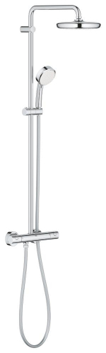 Grohe Duvara Monte Termostatik Bataryalı Duş Sistemi - 27922001 - GROHE