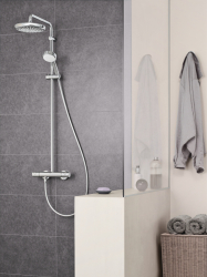 Grohe Duvara Monte Termostatik Bataryalı Duş Sistemi - 27922001 - 4