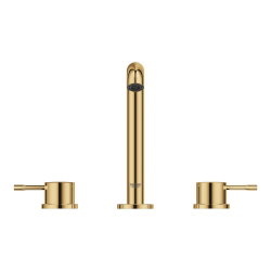 Grohe Essence 3 Delikli Lavabodan Ankastre Lavabo Bataryası, Altın - 20296GL1 - 2