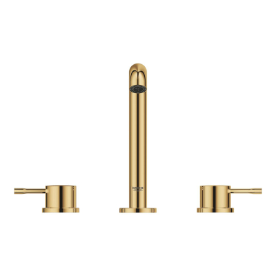 Grohe Essence 3 Delikli Lavabodan Ankastre Lavabo Bataryası, Altın - 20296GL1 - 2