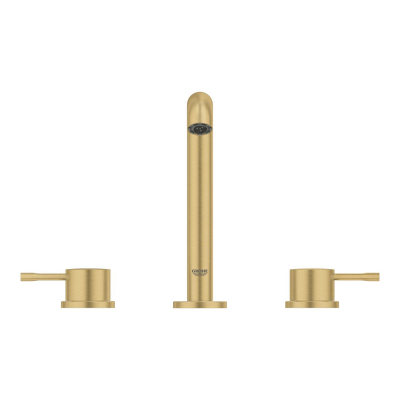 Grohe Essence 3 Delikli Lavabodan Ankastre Lavabo Bataryası, Fırçalı Altın - 20296GN1 - 3