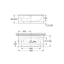 Grohe Küvet - 39617000 - 2