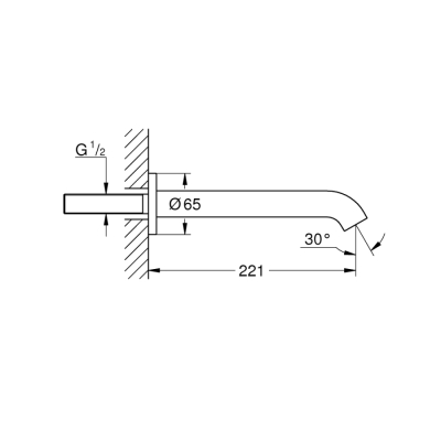 Grohe Essence Çıkış Ucu - 13449001 - 2