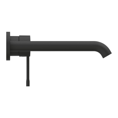 Grohe Essence Duvardan Ankastre Lavabo Bataryası L-Boyut (Sıva Üstü Grubu), Hayalet Siyah - 29193KF1 - 3