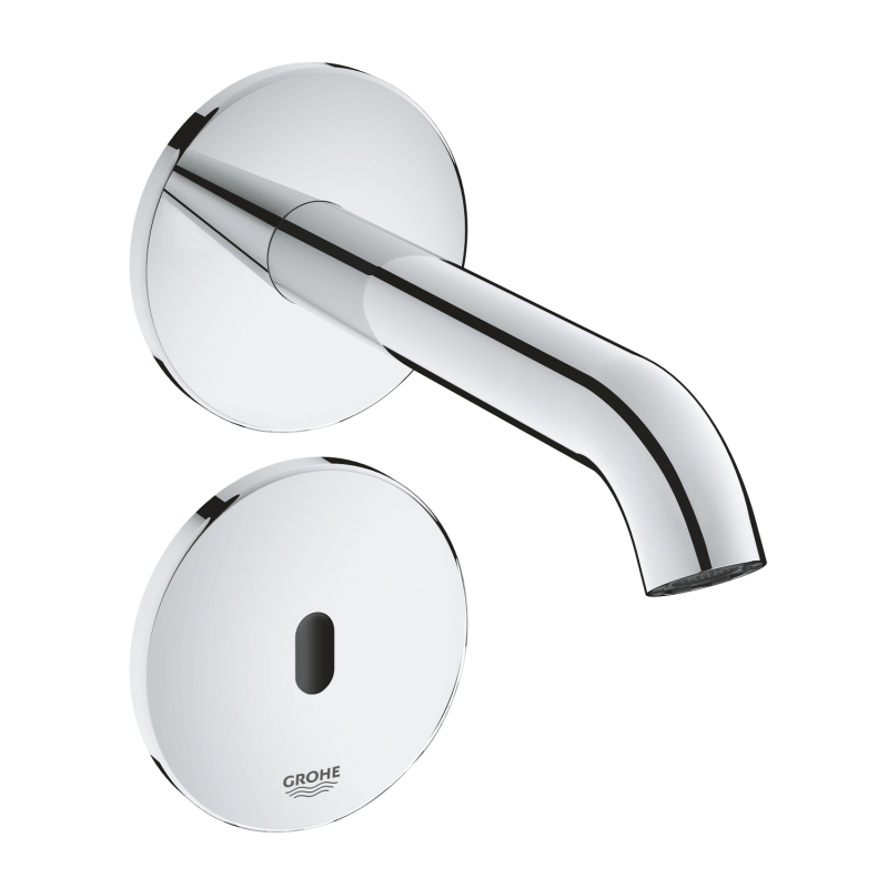 Grohe Essence E Ankastre Fotoselli Lavabo Bataryası, Tek Su Girişli - 36447000 - 2