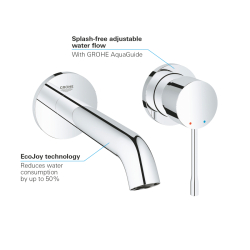 Grohe Essence İki Delikli Lavabo Bataryası
M-Boyut - 19408001 - 3